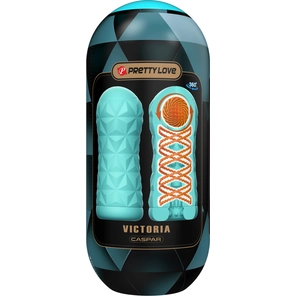  Аквамариновый мастурбатор Victoria 