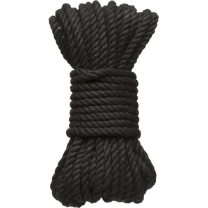  Черная верёвка для связывания и фиксации Bind Tie 9,14 м 