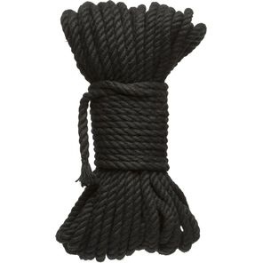  Черная верёвка для связывания и фиксации Bind Tie 15,24 м 