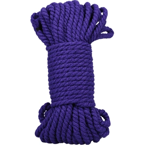  Фиолетовая верёвка для связывания и фиксации Bind Tie 15,24 м 