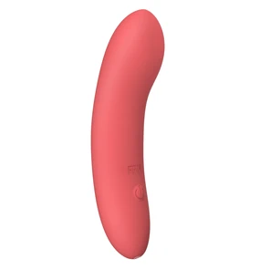  Коралловый мини-вибратор Atom 11,5 см 