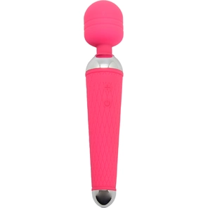  Розовый wand-вибратор Pichile 20 см 