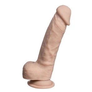  Телесный фаллоимитатор на присоске Real Skin Model 1 17,8 см 
