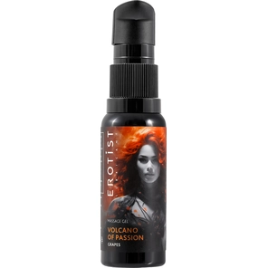  Гель с эффектом вибрации Volcano Of Passion со вкусом винограда 25 мл 
