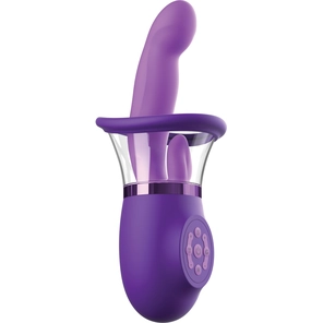  Фиолетовая помпа-вибратор Ultimate Pleasure Pro Plus 