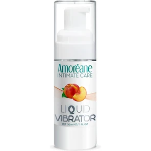  Жидкий вибратор со вкусом персика Amoreane Peach 30 мл 