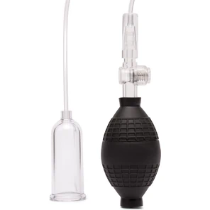  Прозрачная клиторальная вакуумная помпа Clitoral Pump with Quick Release 