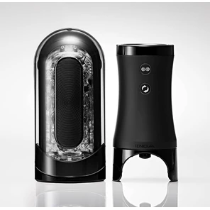  Набор Tenga Flip Zero Electronic Vibrotation: мастурбатор с вибрацией и устройство вращения 