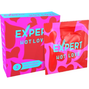  Презервативы с разогревающим эффектом Expert Hot Love 3 шт 