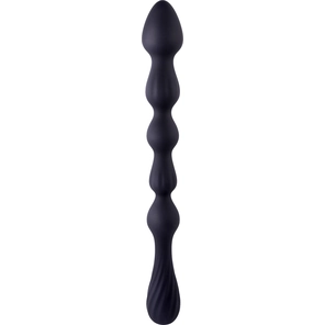  Черная анальная цепочка Hunter Beads 26,7 см 