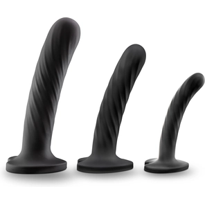  Набор из 3 стимуляторов со спиралевидным рельефом Twist Kit 