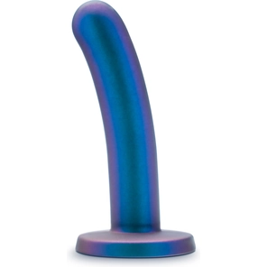  Синяя насадка с гладкой поверхностью Surrender 5.75 Inch Intermediate Pegging Dildo 14,6 см 