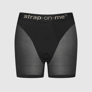  Трусики-шорты для фиксации насадок Strap-on-me Harness Lingerie Halo size S 