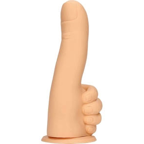  Телесный фаллоимитатор в форме пальца Thumbs Up 17,2 см 