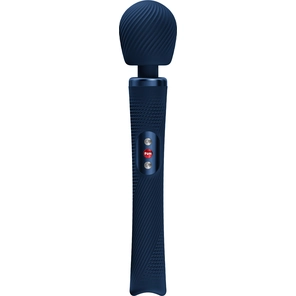  Синий жезловый вибромассажер Vim Vibrating Wand 31,3 см 