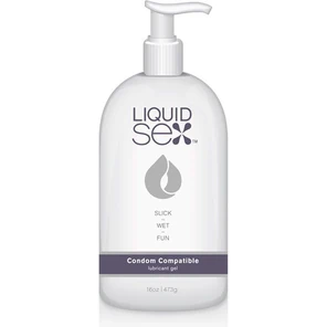  Лубрикант для использования поверх презерватива Liquid Sex Condom Compatible Lubricant Gel 473 мл 