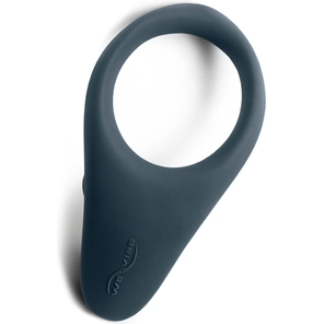  Чёрное эрекционное виброкольцо We-vibe Verge 
