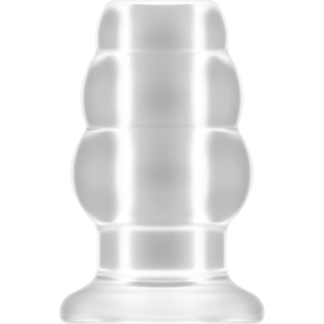  Прозрачная анальная пробка с тоннелем №50 Medium Hollow Tunnel Butt Plug 4 Inch 10,2 см 