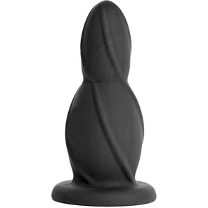  Чёрная анальная пробка Buttplug Small 9,4 см 