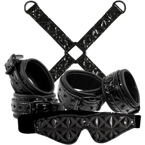  Чёрный набор для бондажа Bondage Kit 