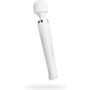  Белый вибратор-жезл Super massager 32 см 