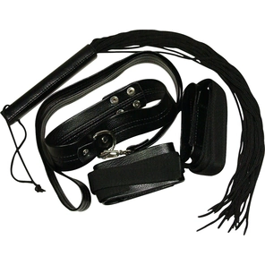  Ошейник с поводком Bondageset Ultimate 