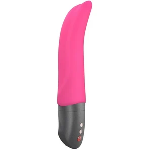  Розовый вибратор с тонким кончиком Diva Dolphin 19,4 см 