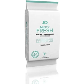  Салфетки для тела JO PERSONAL CLEANSING WIPES MINTY FRESH с ароматом мяты 30 шт 