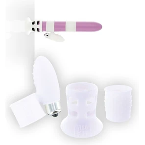  Набор белых насадок на вибратор Vibrator Upgrade Kit 