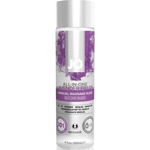  Массажный гель ALL-IN-ONE Massage Oil Lavender с ароматом лаванды 30 мл 