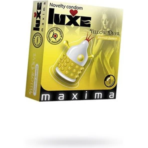  Презервативы Luxe Maxima Желтый дьявол 1 блок 