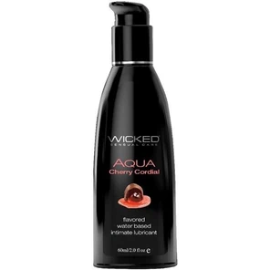  Лубрикант WICKED AQUA Cherry Cordial с ароматом вишневого ликера 60 мл 