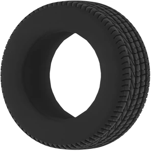  Чёрное эрекционное кольцо No.44 Cockring 