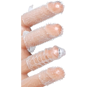  Набор из 4 насадок на член Pleasured Penis Enhancement Sleeve 4 Pack 