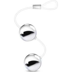  Серебристые вагинальные шарики B Yours Bonne Beads 
