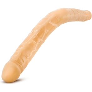  Телесный двусторонний фаллоимитатор B Yours 16 Double Dildo 40,6 см 