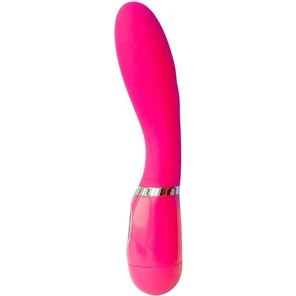  Розовый вибратор для G-стимуляции NAGHI NO.14 20 см 