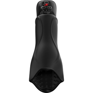  Черный вибромастурбатор-ротатор Vibrating Roto-Teazer 
