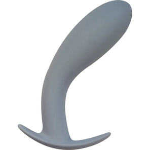  Серая анальная пробка Strong Force Anal Plug 13,5 см 