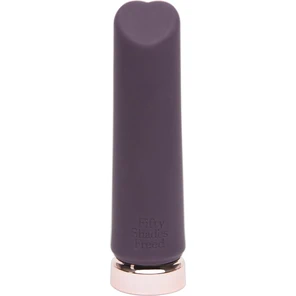  Фиолетовый мини-вибромассажёр Crazy For You Rechargeable Bullet Vibrator 