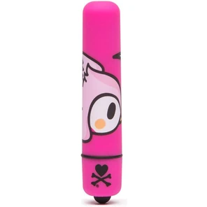  Розовая вибропуля с птичкой MINI BULLET VIBRATOR PINK WINGDING 