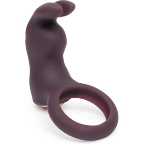  Фиолетовое эрекционное виброкольцо Lost in Each Other Rechargeable Rabbit Love Ring 