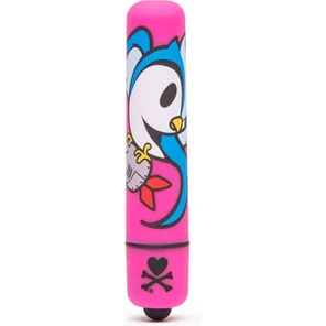  Розовая вибропуля с птичкой MINI BULLET VIBRATOR PINK PERCH 