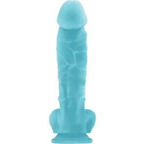  Голубой фаллоимитатор, светящийся в темноте, Firefly 8 Pleasure Dildo 23,6 см 