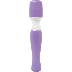  Фиолетовый жезловый мини-вибратор Mini-Mini Wanachi 13,3 см 