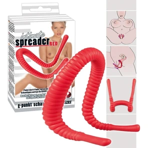  Красная вставка в вагину Labia Spreader для стимуляции G-точки 