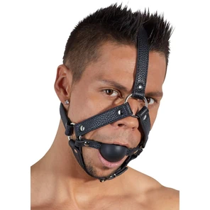  Кляп-намордник с фиксацией на голову Head Harness 