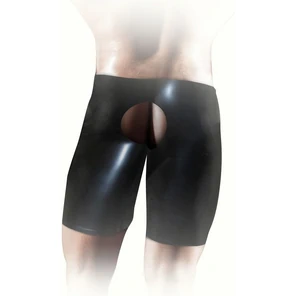  Латексные шорты унисекс для фистинга Latex Unisex Fisting Short 