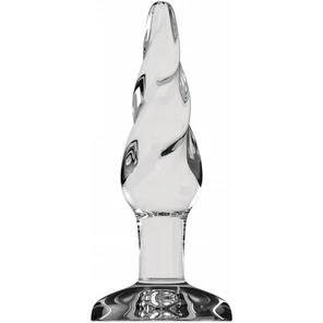  Прозрачная анальная пробка Butt Plug Rounded 3 Inch 7,6 см 