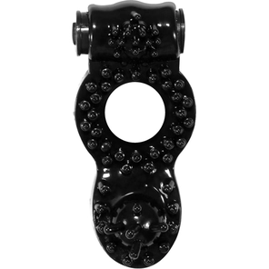  Чёрное эрекционное кольцо Rings Ringer 